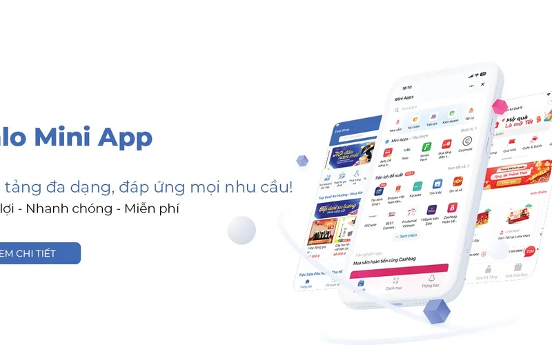 Ứng dụng Zalo Mini App phục vụ chăm sóc khách hàng và hậu mãi